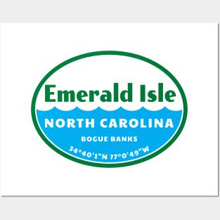 Emerald Isle, North Carolina on the Crystal Coast! Posters and Art